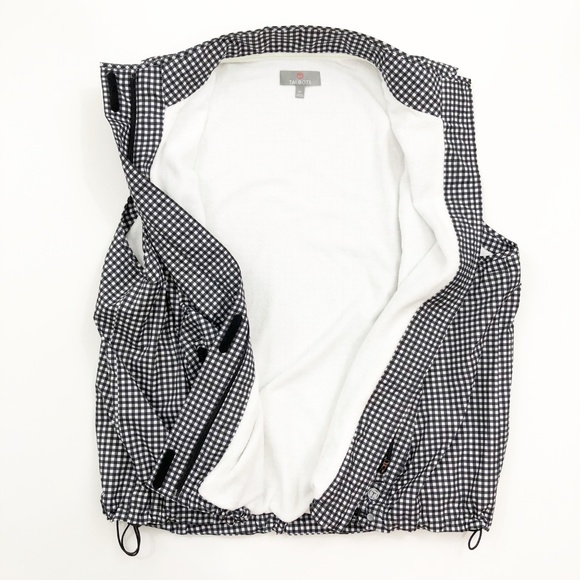 Talbots Gingham Lightweight Vest 3X - Picture 3 of 7